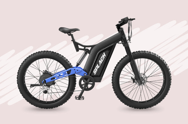 Back-to-School Deal! SPLACH Patriot: Powerful 1500W motor e-bike for fast and long-ranged travel