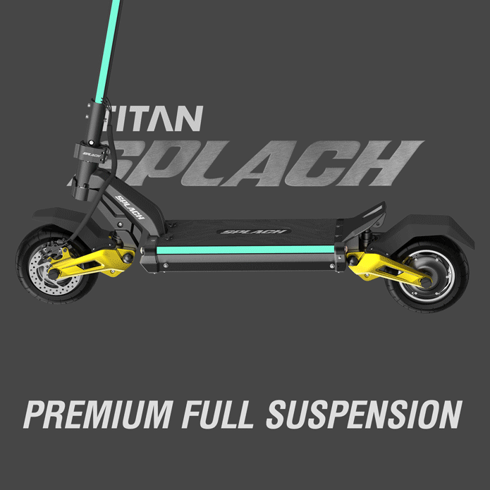 SPLACH Titan 9 Electric Scooter (Open Box & Refurbished)