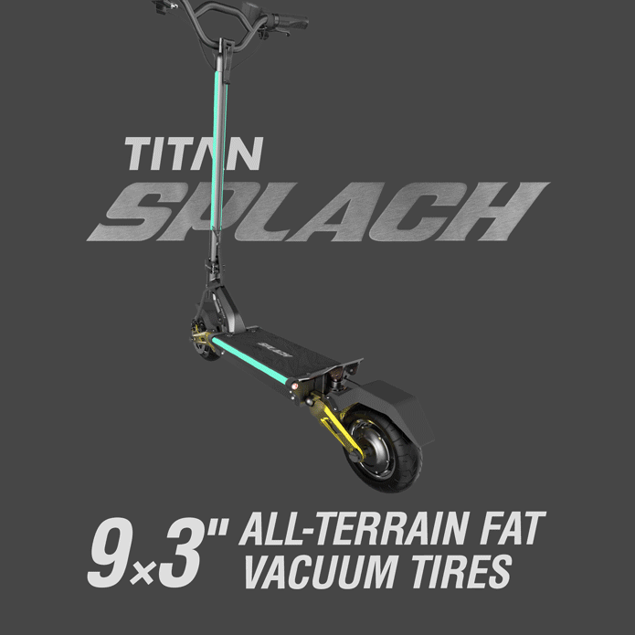 SPLACH Titan 9 Electric Scooter (Open Box & Refurbished)