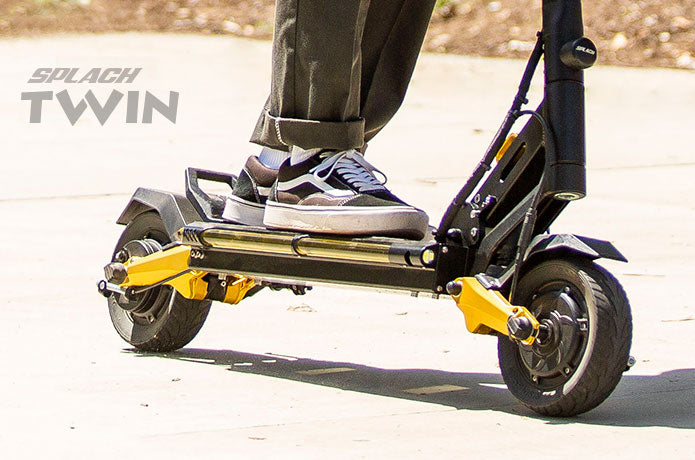 SPLACH TWIN: A Premium Dual Motor Budget Scooter