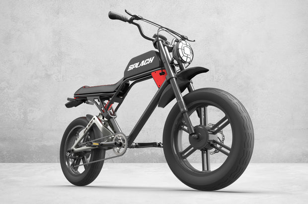 SPLACH CROSS: Harley-Like Hi-Tech Ebike