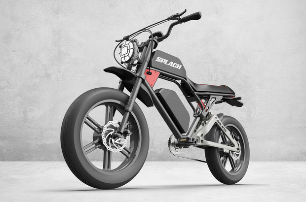 SPLACH CROSS: Harley-Like Hi-Tech Ebike