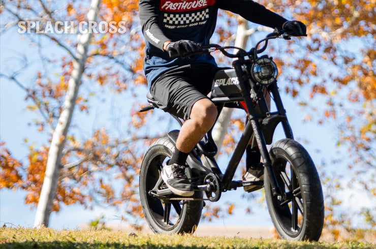 SPLACH CROSS: Harley-Like Hi-Tech Ebike