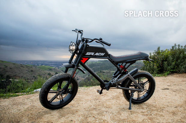 SPLACH CROSS: Harley-Like Hi-Tech Ebike