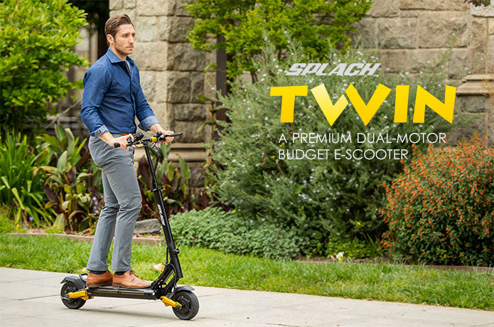 SPLACH TWIN: A Premium Dual Motor Budget Scooter