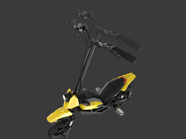 SPLACH TRANSFORMER - A Transformable Motorbike-like E-Scooter